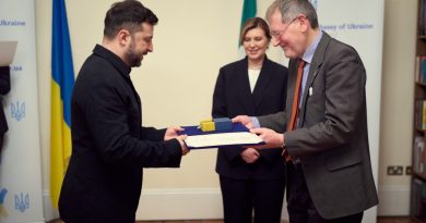 Президент і перша леді зустрілися з представниками Університетського коледжу Дубліна, які допомагають Україні впроваджувати провідні методики екстреної медичної допомоги на фронті